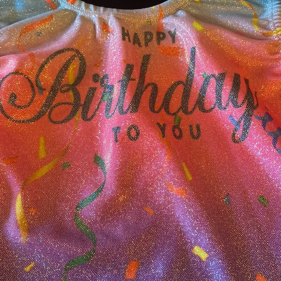 Birthday girl bathing suit size xs - Picture 1 of 3
